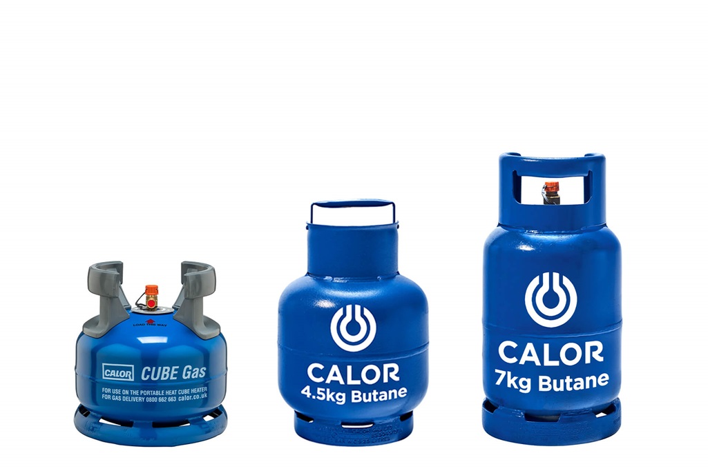Refillable gas bottles and exchange Calor