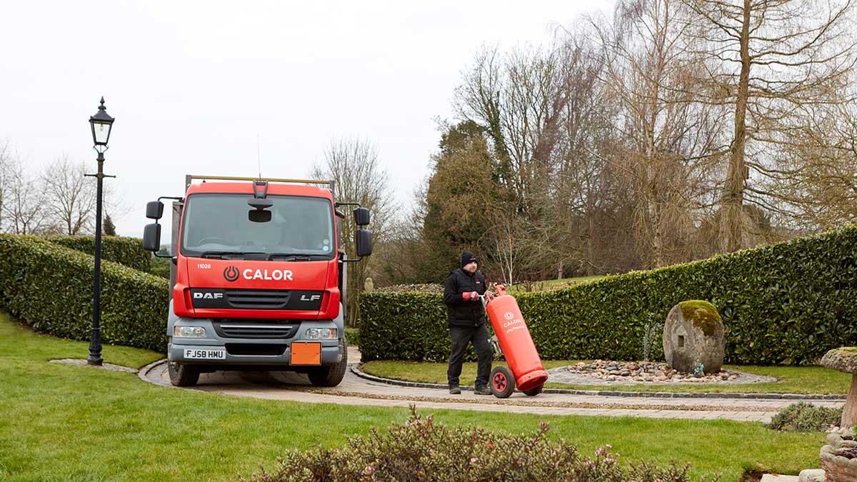 Gas Bottle Delivery and Propane Delivery Calor