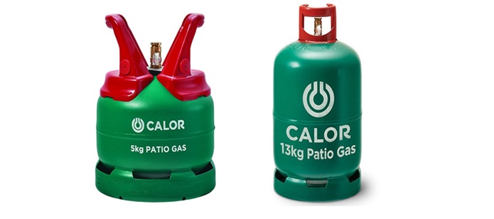 Refillable Gas Bottles And Exchange Calor